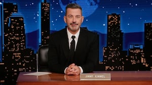 JIMMY KIMMEL LIVE! "Jimmy Kimmel Live!" airs every weeknight at 11:35 p.m. ET and features a diverse lineup of guests that include celebrities, athletes, musical acts, comedians and human interest subjects, along with comedy bits and a house band. The guests for Tuesday, September 8 included Andrew Garfield ("The Uprising"), Joey King ("Practical Magic 2"), and musical guest Franky Perez sits in with The Cletones. (Disney/Randy Holmes)
