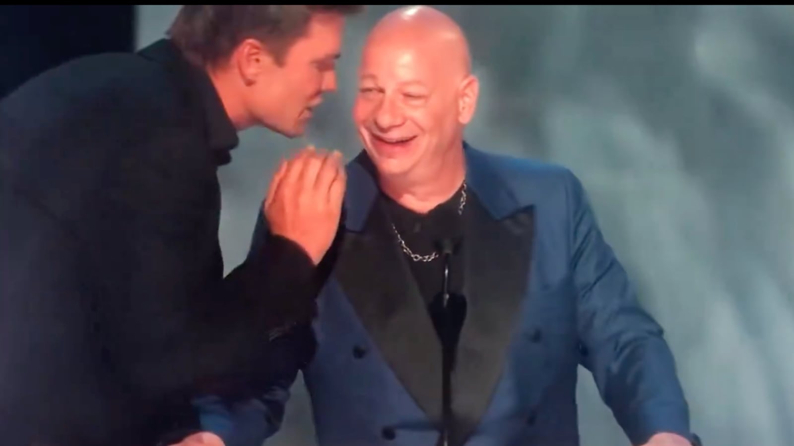 Tom Brady and Jeff Ross