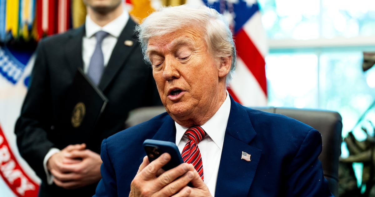 Trump Turns Civil Rights Champion in Manic Posting Spree