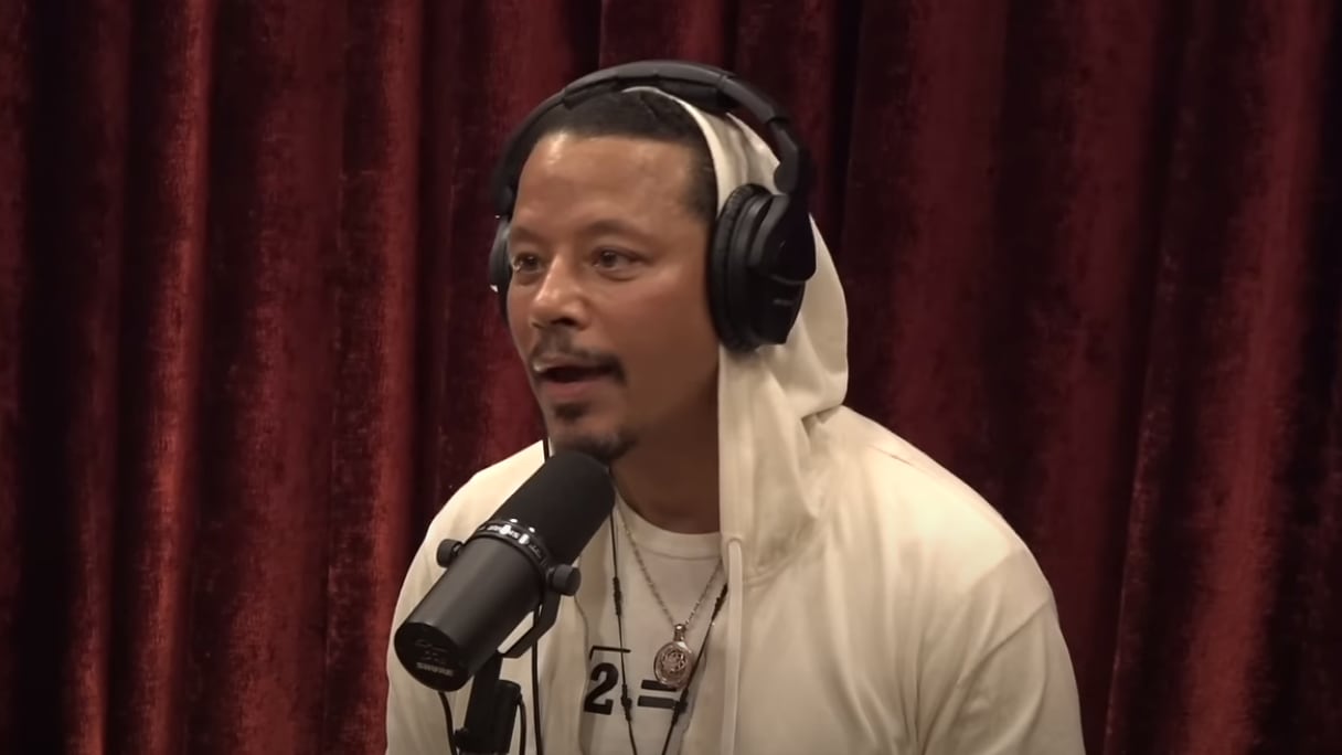 Terrence Howard appears on Joe Rogan’s podcast.