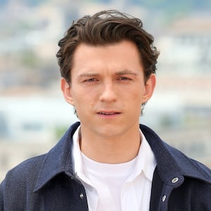 Tom Holland attends the "Spider-Man: Brand New Day" Rome Premiere photocall at Hotel De La Ville on June 23, 2026, in Rome, Italy.