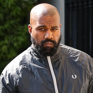 Kanye West is seen on March 21, 2024 in Los Angeles, California.