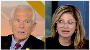 Peter Navarro, Maria Bartiromo