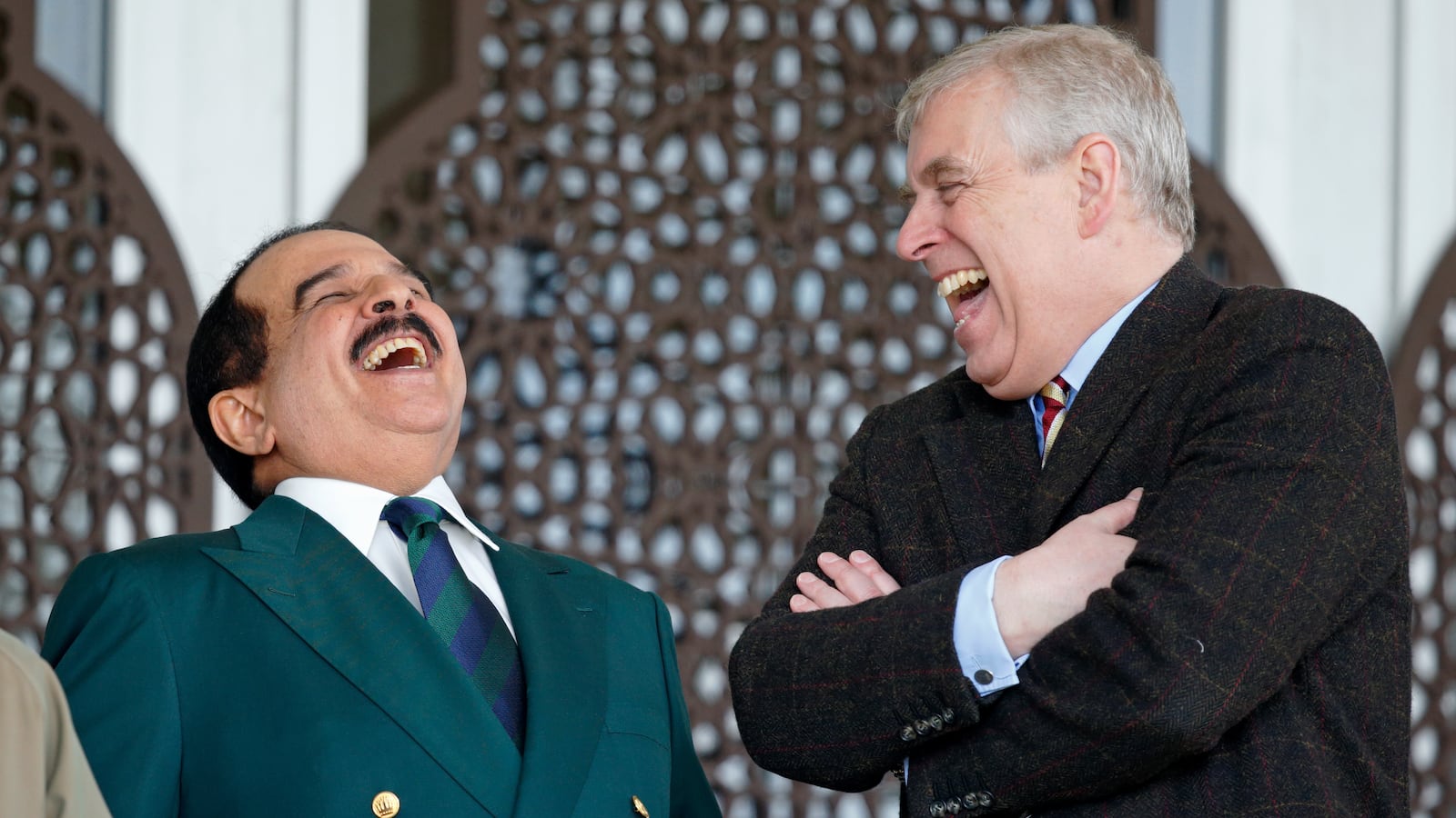 Hamad bin Isa Al-Khalifa, King of Bahrain and Prince Andrew, Duke of York