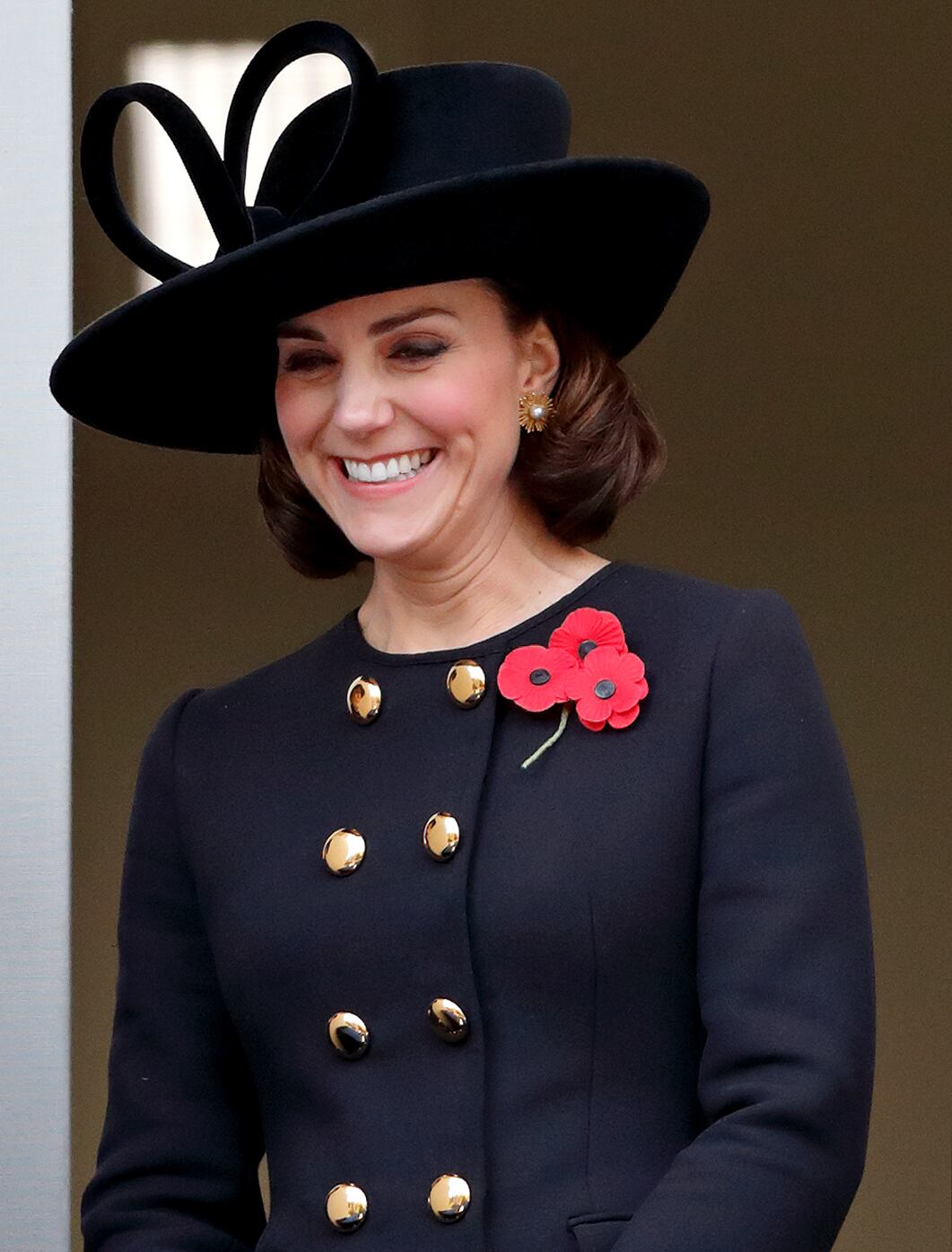 Kate attended the annual Remembrance Sunday Service on November 12, 2017.