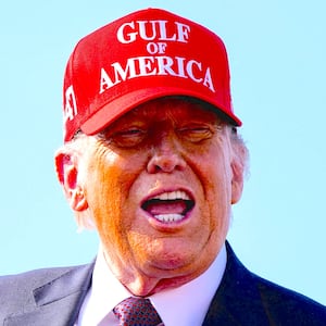 President Donald Trump delivers remarks at the Port of Corpus Christi in Corpus Christi, Texas, U.S., February 27, 2026.
