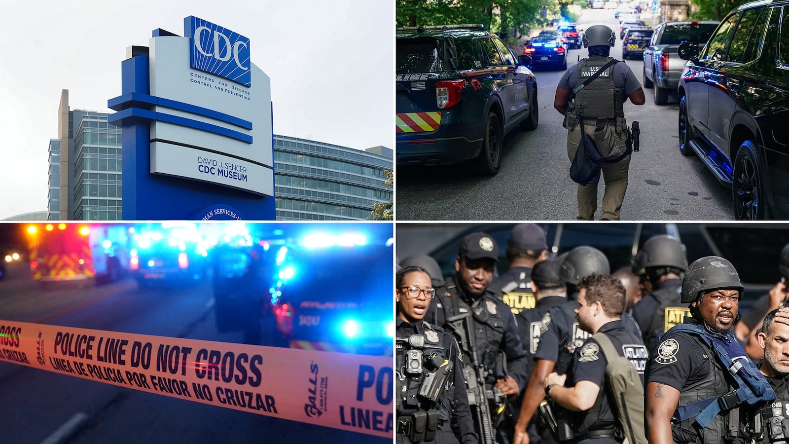 The CDC Shooting in Atlanta Georgia.