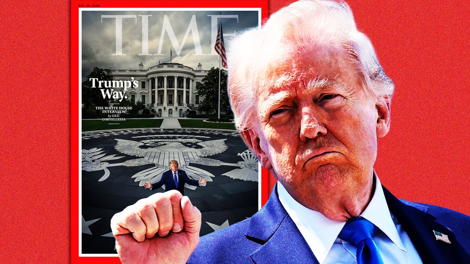 Donald Trump Time magazine cover