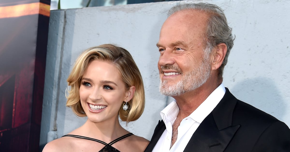 Actress Greer Grammer (L) and her father Kelsey Grammer arrive at the premiere of Amazon Studios' "The Last Tycoon" at the Harmony Theatre on July 27, 2017 in Los Angeles, California. (Photo by Kevin Winter/Getty Images)