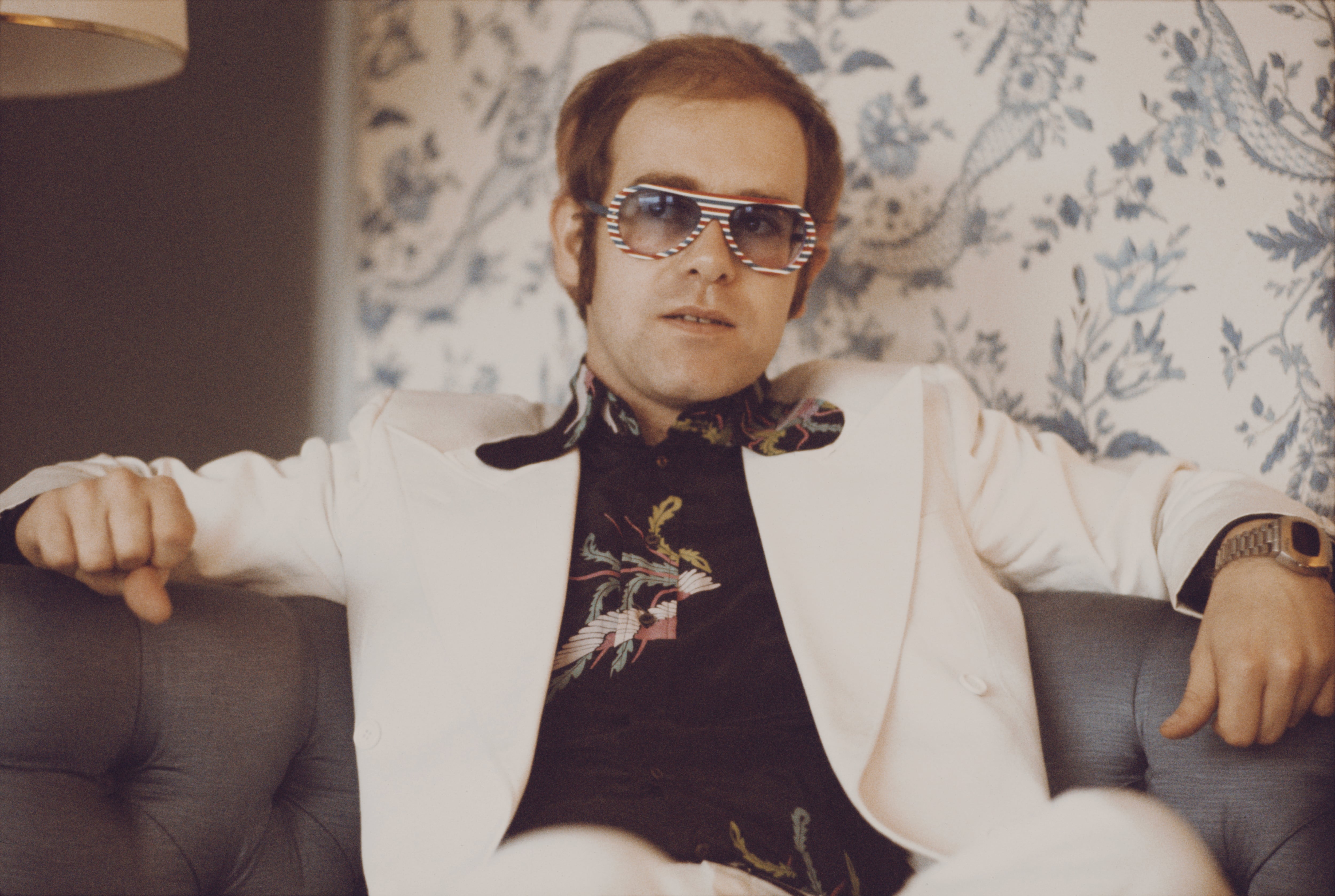 Elton John in London, November 1973.