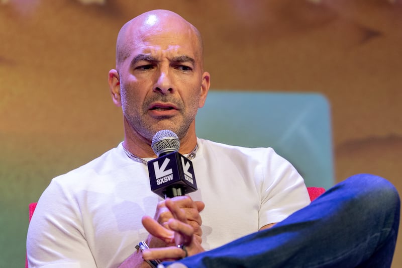 Peter Attia at the Featured Session "Peter Attia: The Science and Art of Longevity" during SXSW Conference & Festivals in the Hilton Austin Downtown on March 8, 2025 in Austin, Texas.