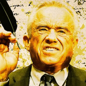 Robert F. Kennedy's vile poetry.