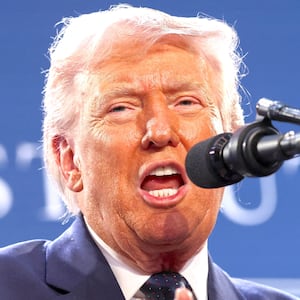 President Donald Trump delivers remarks to members of the Republican Party, at Trump National Doral Miami in Miami, Florida, U.S., March 9, 2026.