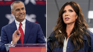 Corey Lewandowski and Kristi Noem