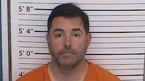 San Francisco 49ers owner Jed York poses for a police booking photo after his arrest on August 23, 2026 in Libson, Ohio.