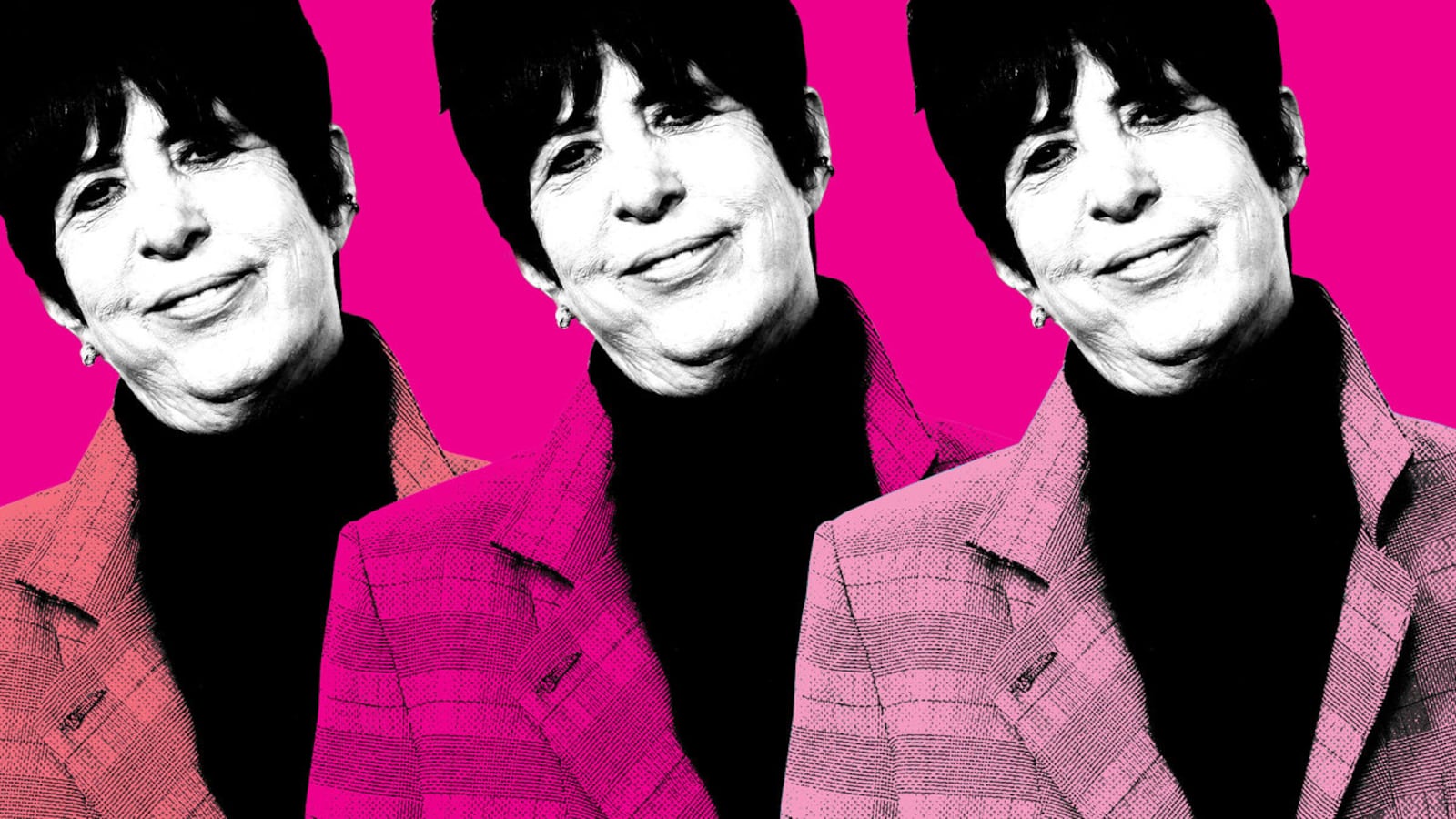 A photo illustration of Diane Warren.
