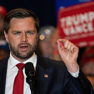 JD Vance speaks at the Arizona Biltmore in Phoenix.
