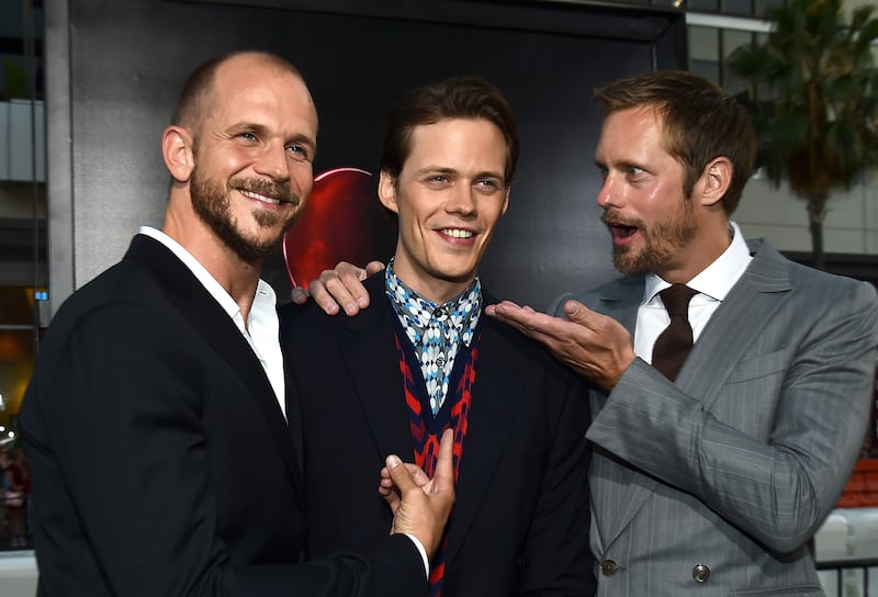 Gustaf Skarsgård, Bill Skarsgård, and Alexander Skarsgård.