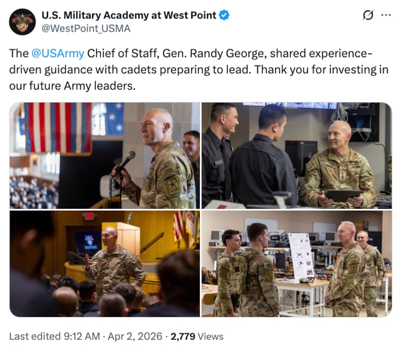 West Point Randy George