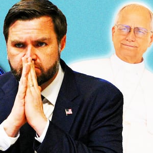 Pope Leo, JD Vance Kristi Noem