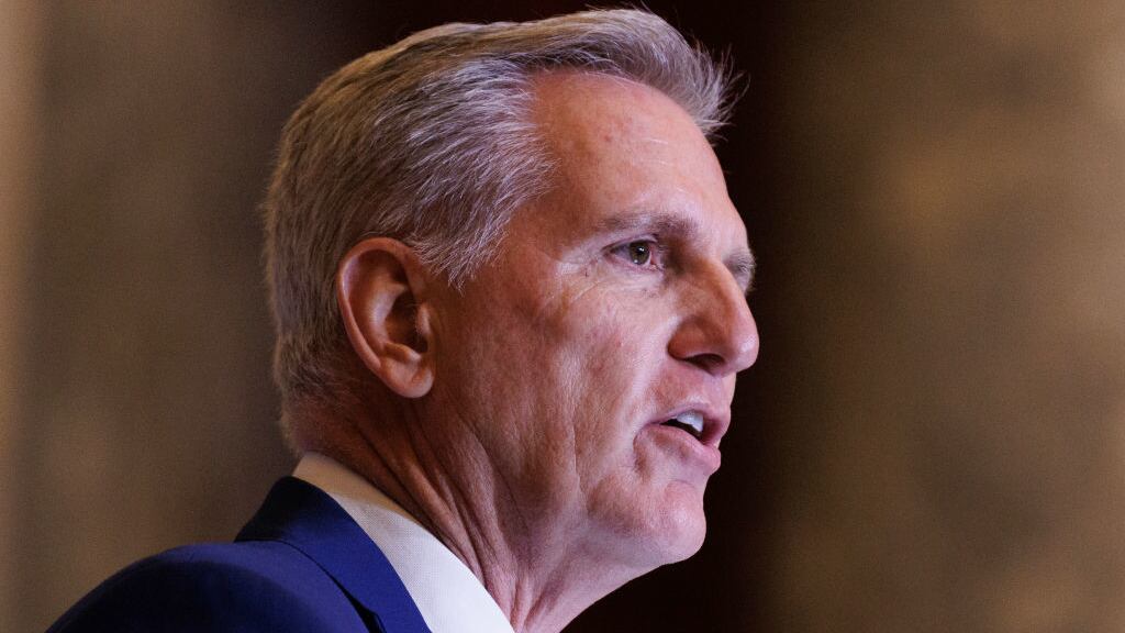 Former House Speaker Kevin McCarthy referenced allegations against Rep. Matt Gaetz when blaming Gaetz for his ouster as speaker.