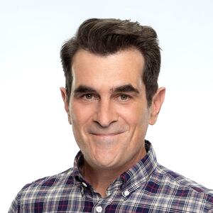 MODERN FAMILY - Walt Disney Television via Getty Images's "Modern Family" stars Ty Burrell as Phil Dunphy. (Robert Ashcroft via Getty Images)