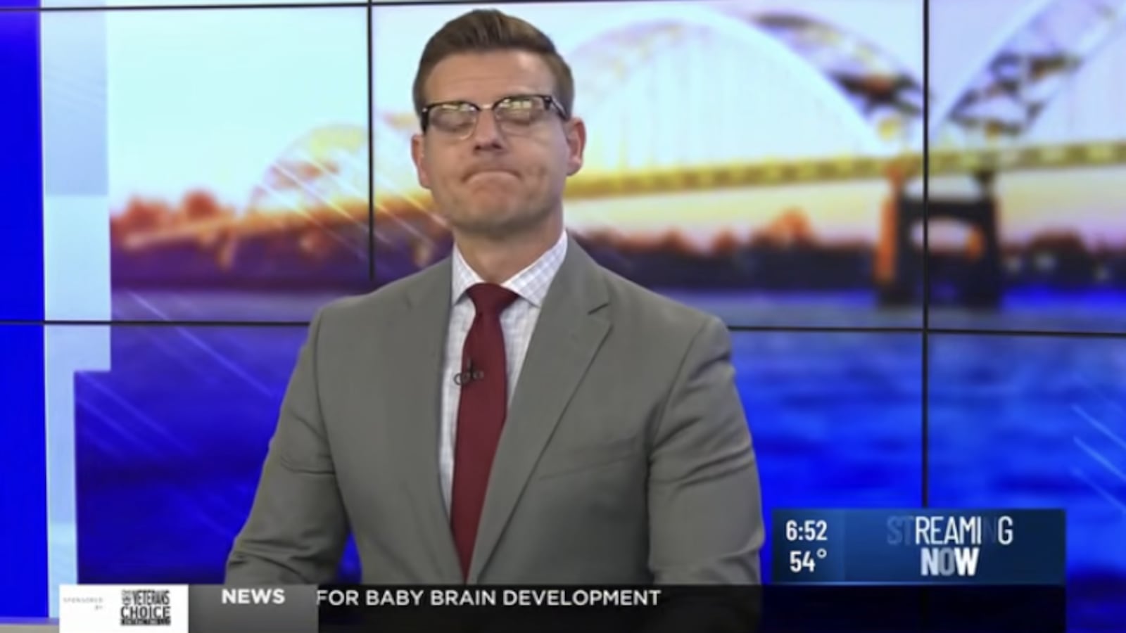 News Anchor Dustin Nolan resigns from his role in an emotional announcement on air.