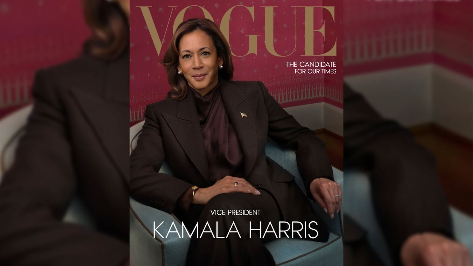 Kamala Harris on the Vogue cover