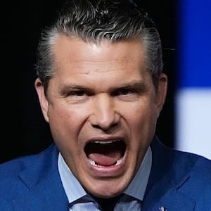 U.S. Secretary of War Pete Hegseth speaks to senior military leaders at Marine Corps Base Quantico on September 30, 2025 in Quantico, Virginia. In an unprecedented gathering, almost 800 generals, admirals and their senior enlisted leaders have been ordered into one location from around the world on short notice. (Photo by Andrew Harnik/Getty Images)