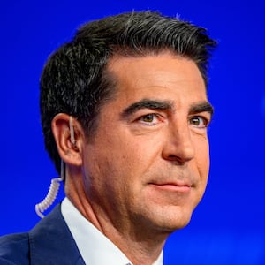 NEW YORK, NEW YORK - JUNE 16: Host Jesse Watters as Vice President of the United States JD Vance discusses new his book "Communion: Finding My Way Back to Faith" as he visits "The Five" at Fox News Channel Studios on June 16, 2026 in New York City. (Photo by Roy Rochlin/Getty Images)