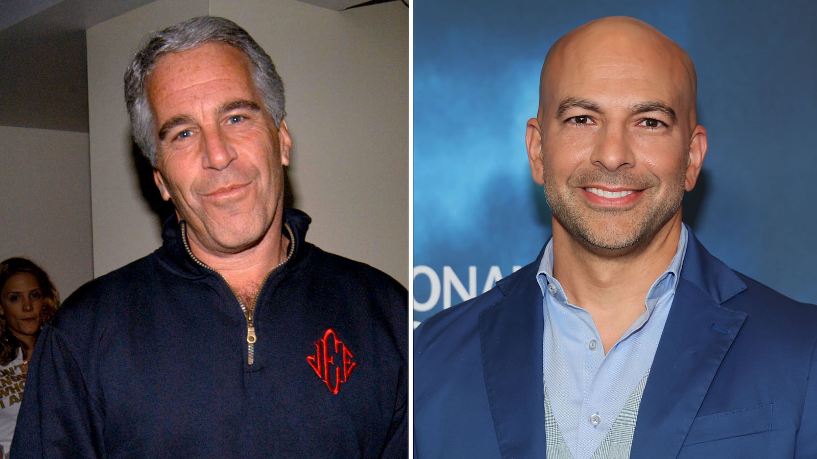 Jeffrey Epstein and Peter Attiah