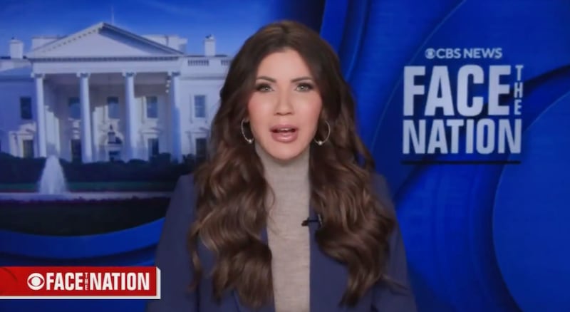 Noem got worked up at CBS host Margaret Brennan for simply mentioning the name of Ross, even though his name is widely available to the public. Ross is believed to be living under government protection.