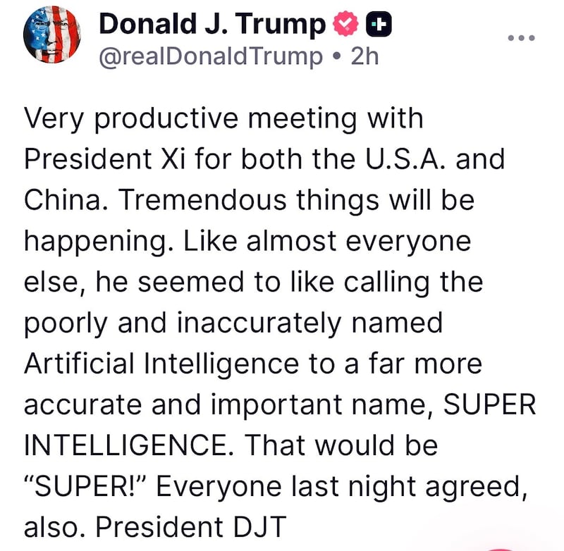 Trump's China summit appeared to have made some gains.