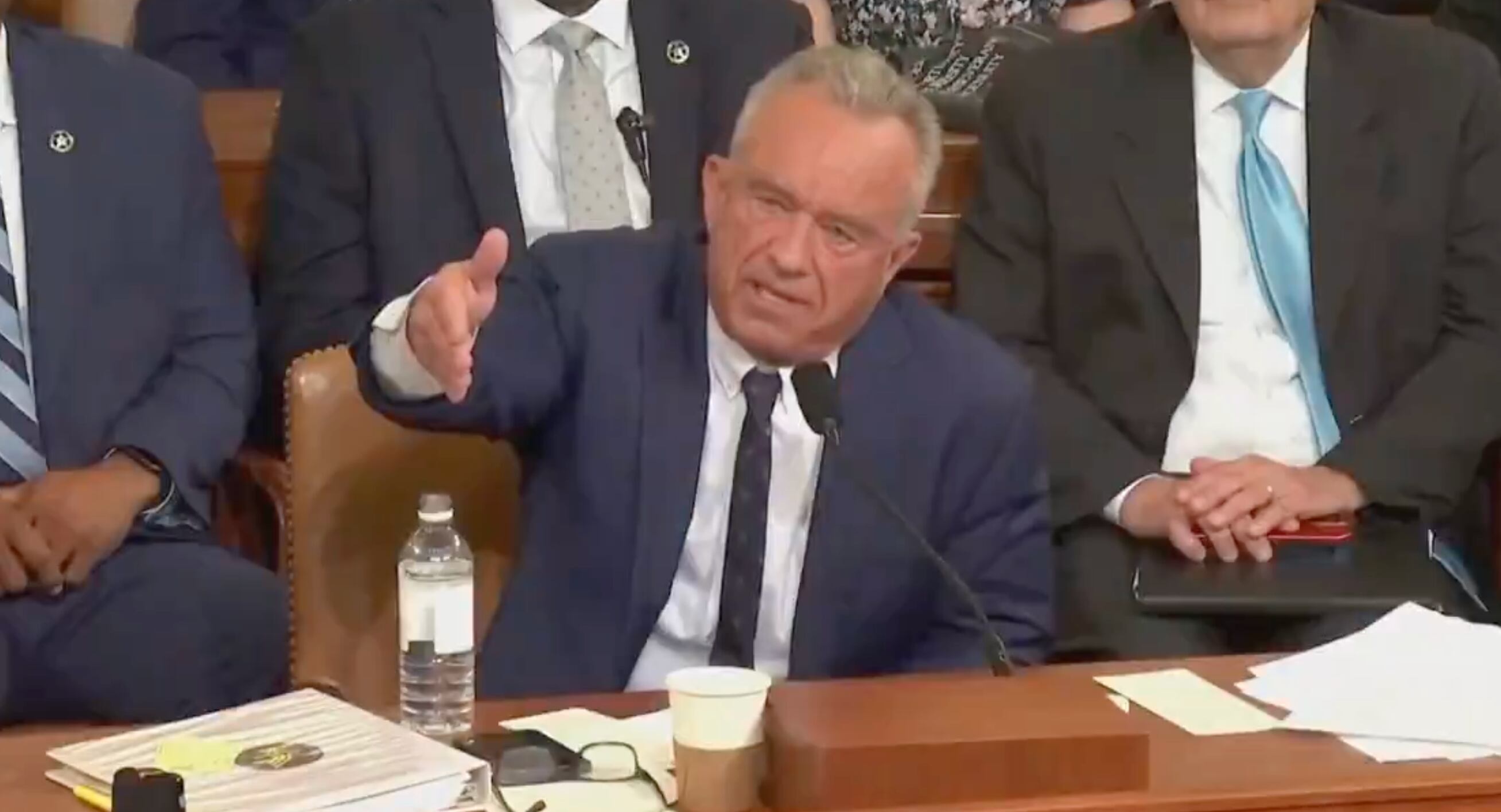 RFK Jr. Panics When Confronted on His Comments About Black Children