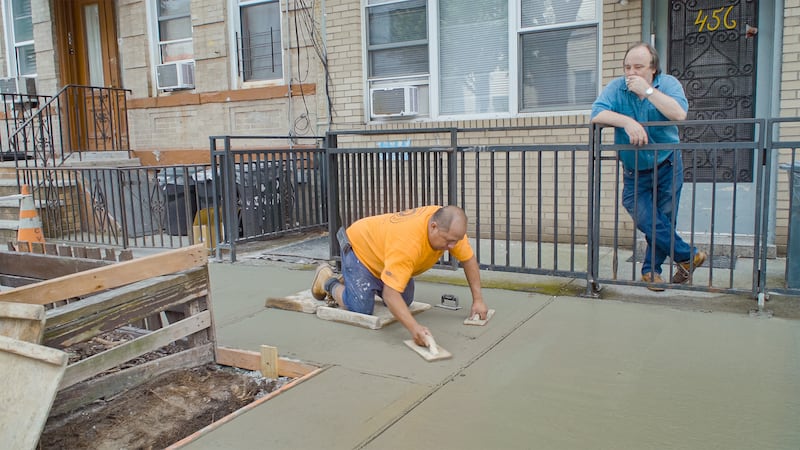 A still from The History of Concrete by John Wilson, an official selection of the 2026 Sundance Film Festival.