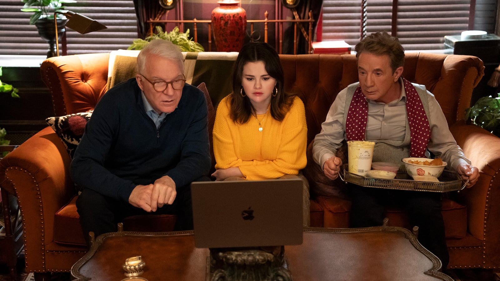 Steve Martin, Selena, Gomez, and Martin Short