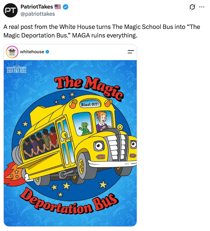 PatriotTakes calls out the latest ICE post.