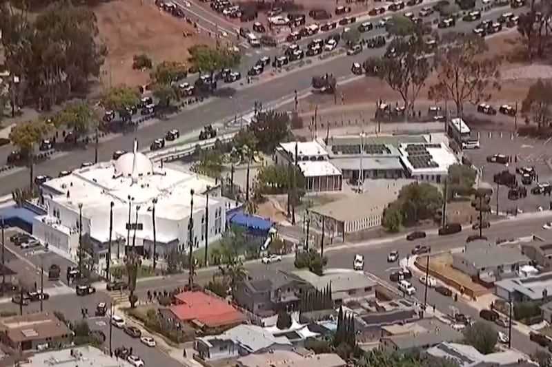 san diego helicopter islamic center