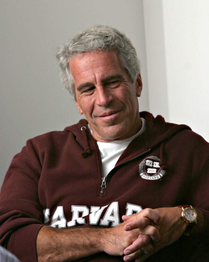 Billionaire Jeffrey Epstein in Cambridge, MA on 9/8/04.