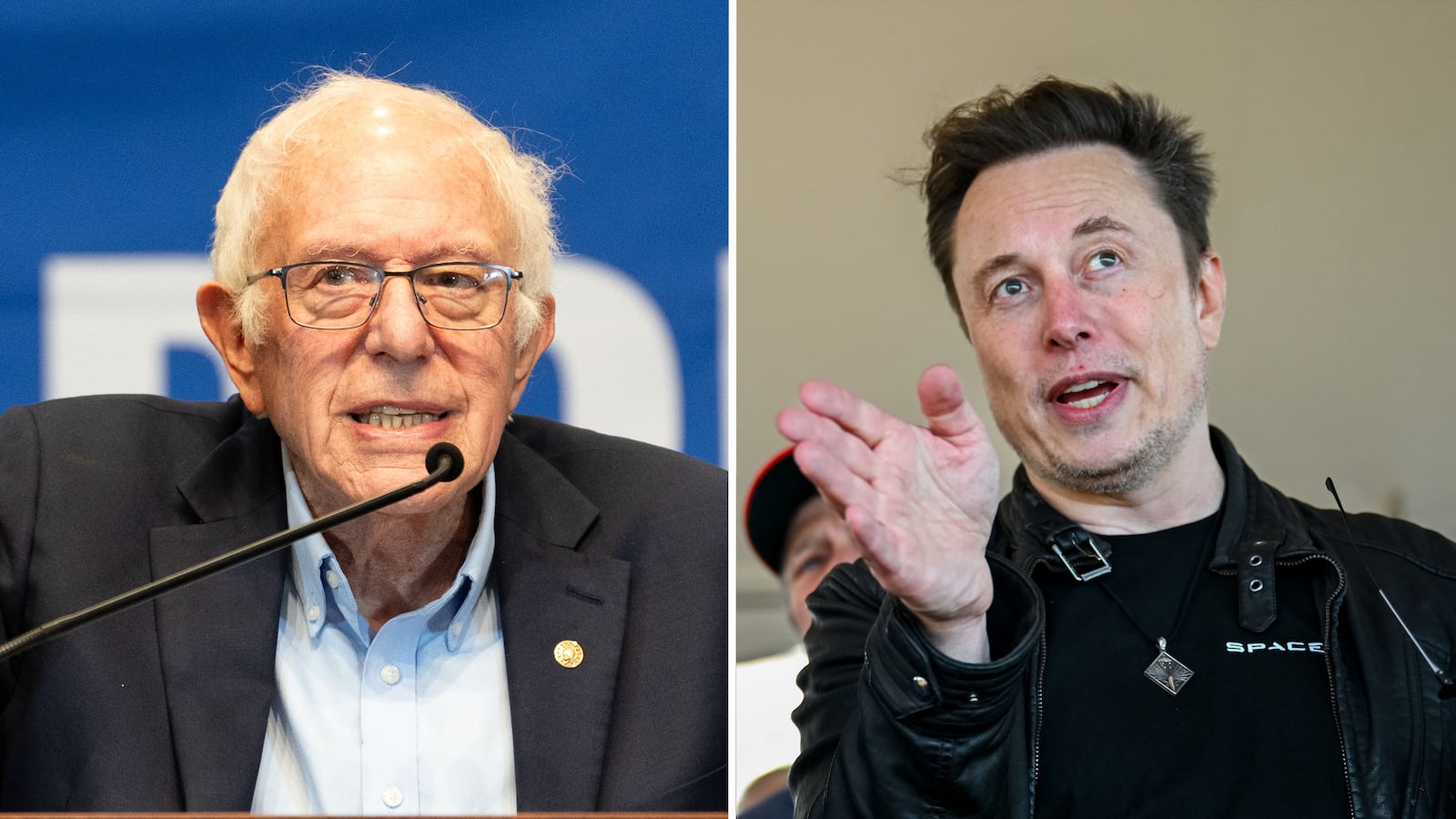 Bernie sanders and elon musk