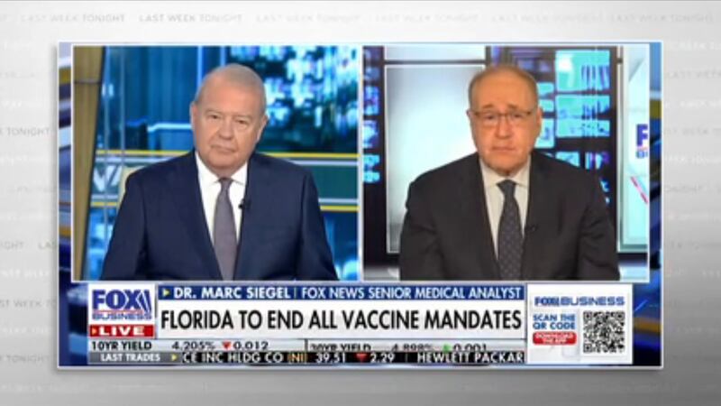 Marc Siegel, Fox News senior medical analyst.