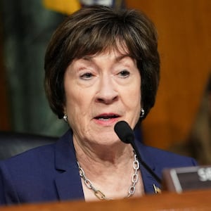 U.S. Senator Susan Collins (R-ME) speaks during a Senate Appropriations Committee hearing on U.S. President Donald Trump's supplemental funding request for the Department of Defense, in Washington, D.C., U.S., July 21, 2026. REUTERS/Eric Lee
