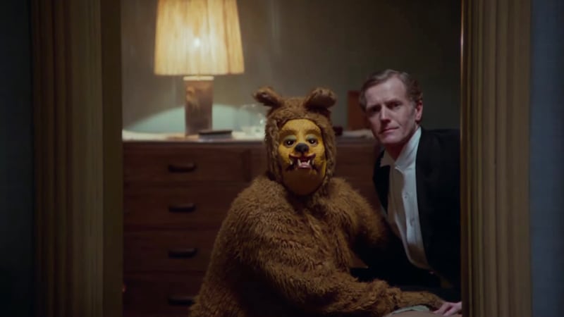 The Bear Man scene in "The Shining"