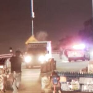 Trump and Coast Guard Island scene pic