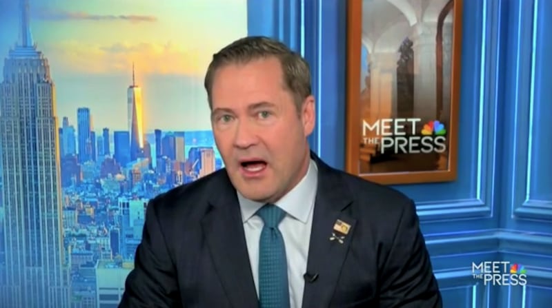 Mike Waltz on Meet the Press with Kristen Welker