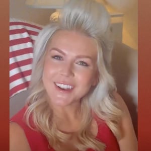 Karoline Leavitt insisted the person at the podium was not the "real" her in an Instagram Stories confessional clip.