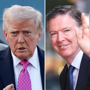 Donald Trump and James Comey