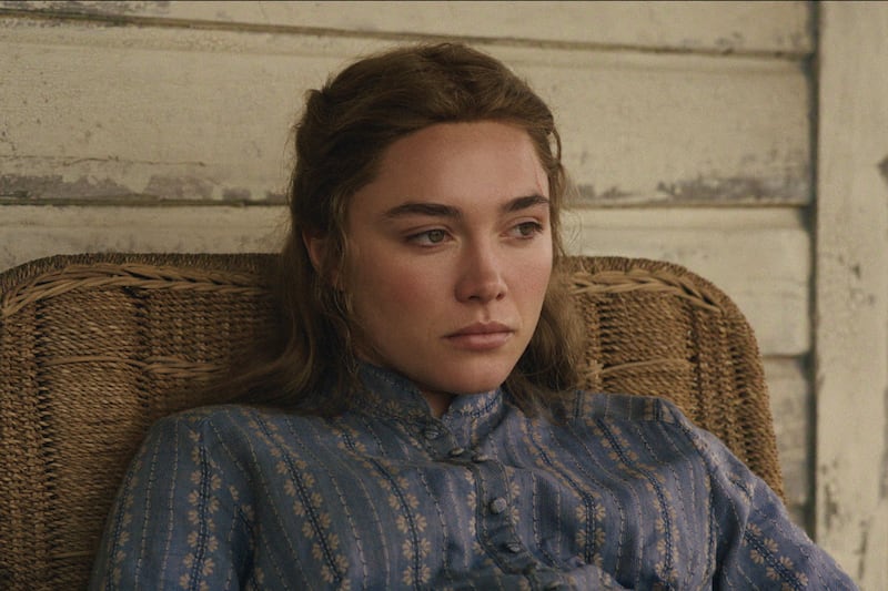 Florence Pugh in East of Eden.