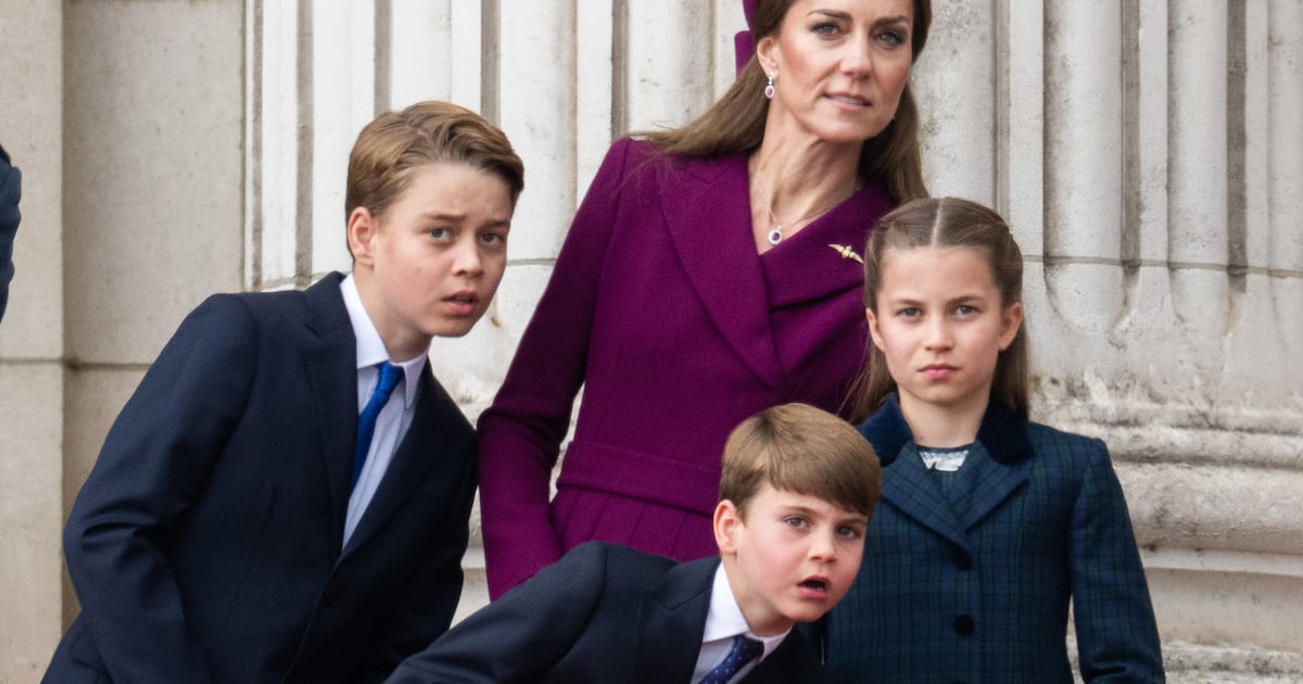 Prince Louis Steals the Spotlight From Harry at VE Day Event