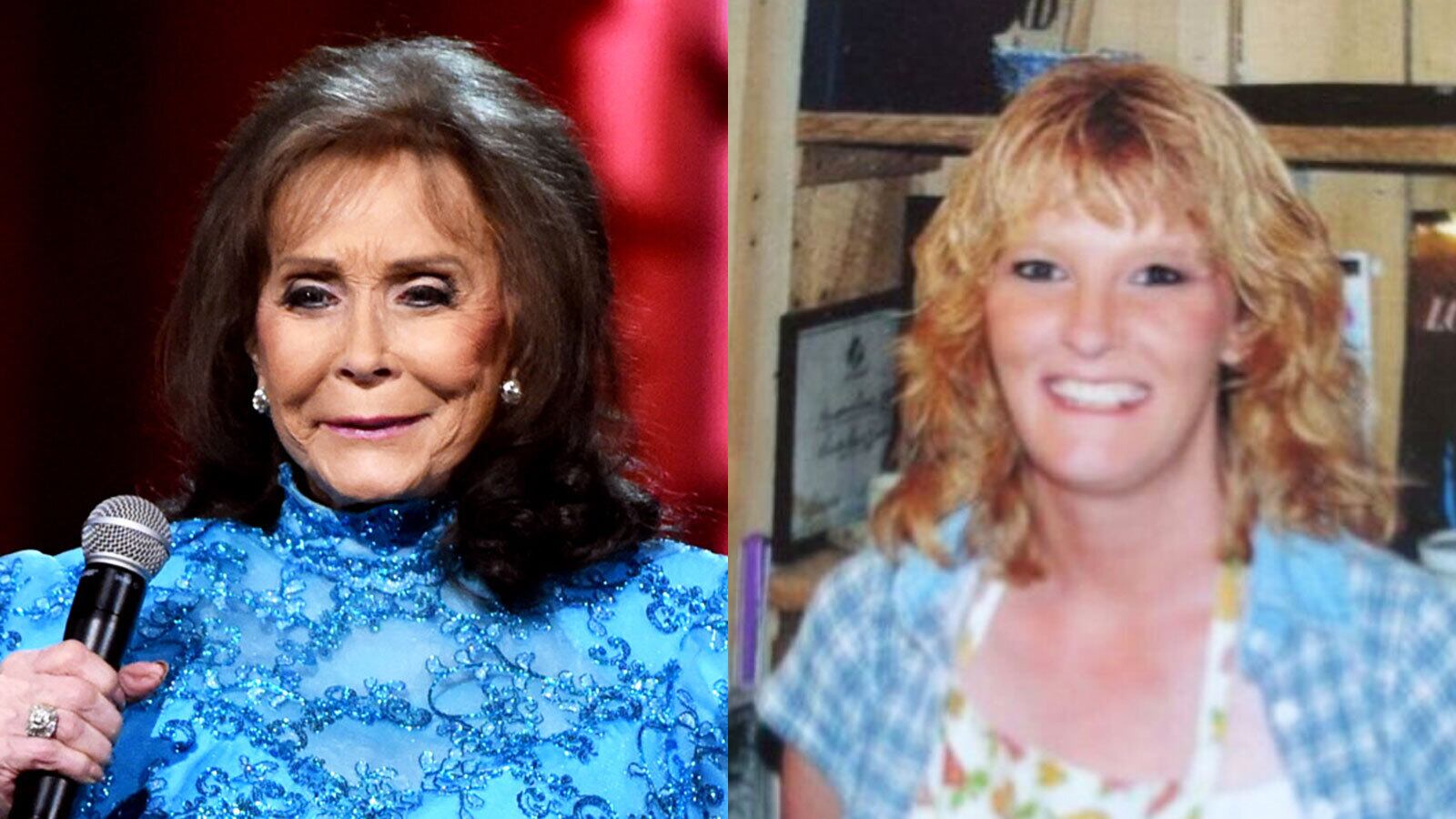 Loretta Lynn (left) and her granddaughter, Lynn Massey (right)